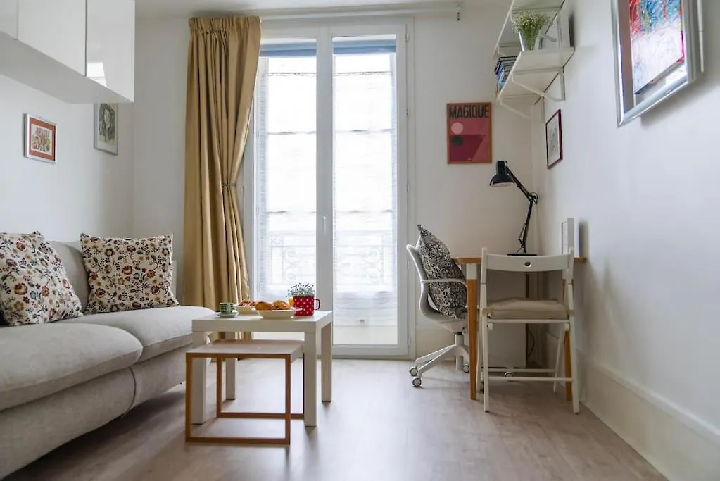 公寓 巴黎Cozy Studio Batignolles 2P公寓 法国